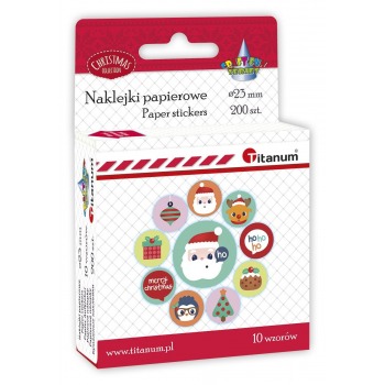 Christmas paper stickers...