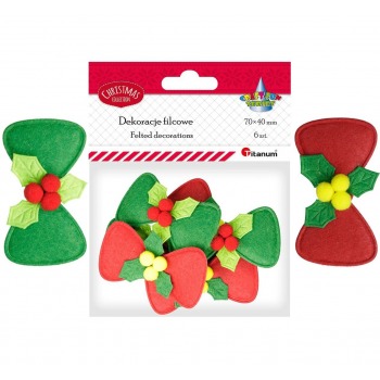 Felt Decorations Cocards 6...