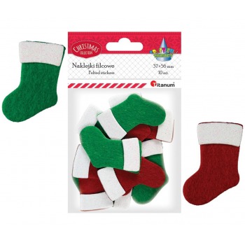 Christmas socks felt...