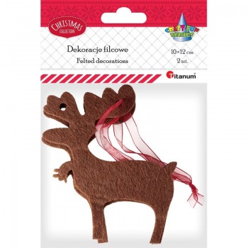 Felt Decorations Reindeer...