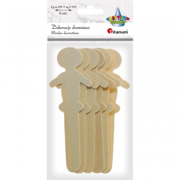 Dekoracje drewniane Ludziki...