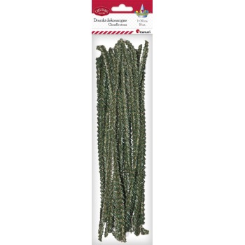 Decorative wire green twigs...