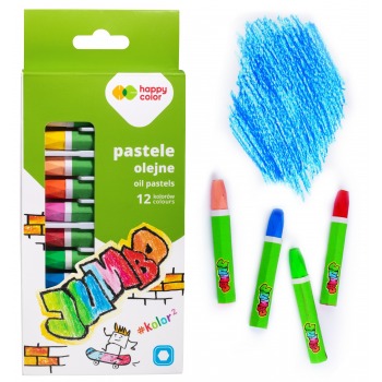 Pastele olejne Jumbo zestaw...