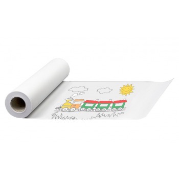 Coloring paper on roll...