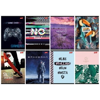 Notebook grid A5 96k Unipap
