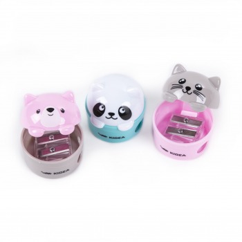Double pencil sharpener...
