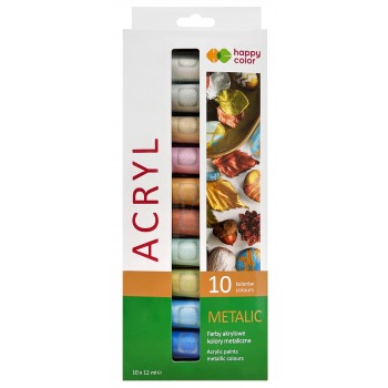 Acrylic Metallic Paints 10...