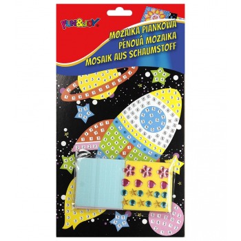 Foam mosaic Rocket Fun&Joy
