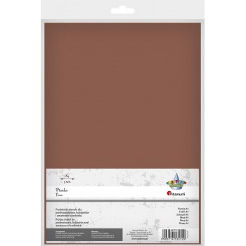 Decorative foam brown A4 5...