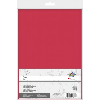 Decorative foam red A4 5...