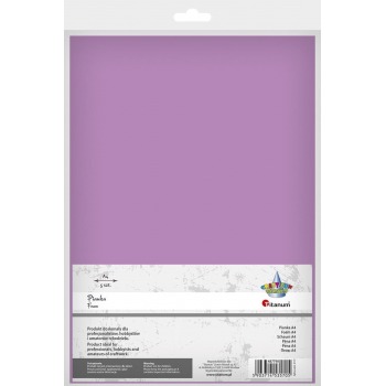 Decorative foam purple A4 5...