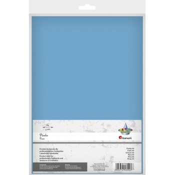 Decorative foam light blue...