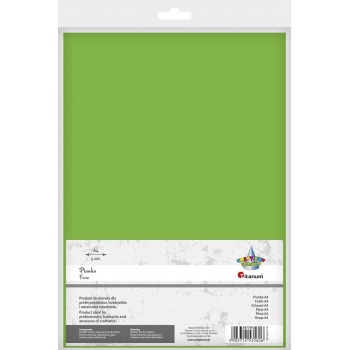 Decorative foam light green...