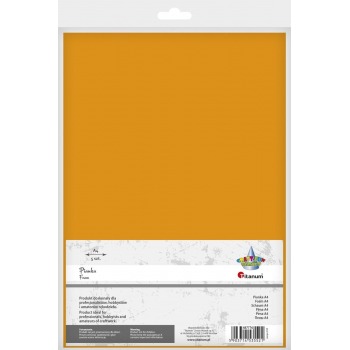 Decorative foam orange A4 5...