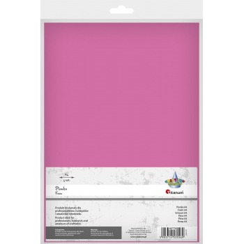 Decorative foam pink A4 5...