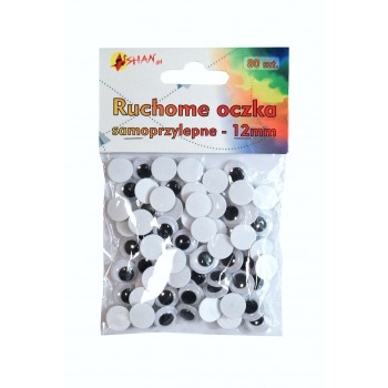 Ruchome oczka samoprzylepne...