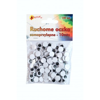 Ruchome oczka samoprzylepne...