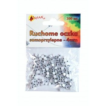 Ruchome oczka samoprzylepne...
