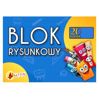 Drawing block white 100g