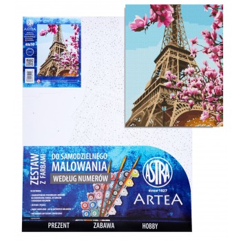 Obraz malowanie po numerach...