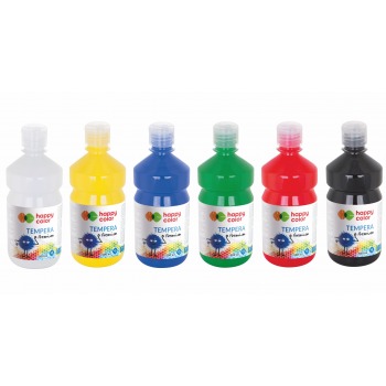 Set of tempera paints...