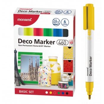 Marker Deco 460 6 Farben...