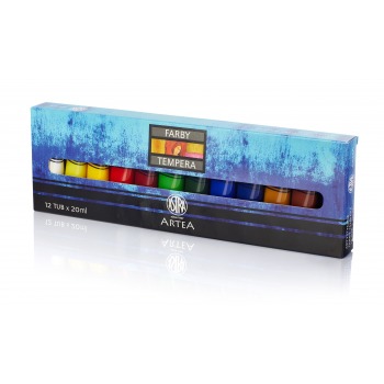 Tempera paints in tubes 12...