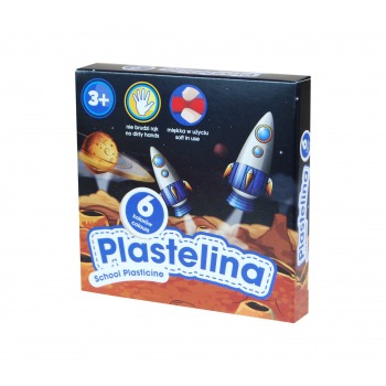 Plastelina 6 kolorów Astra...