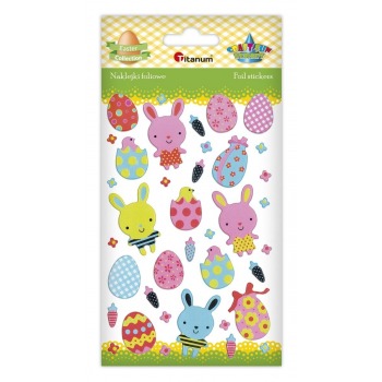 Convex stickers Easter eggs...