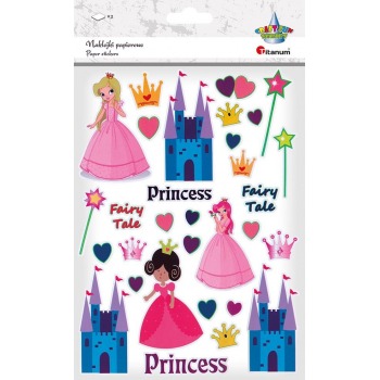 Princesses paper stickers 2...