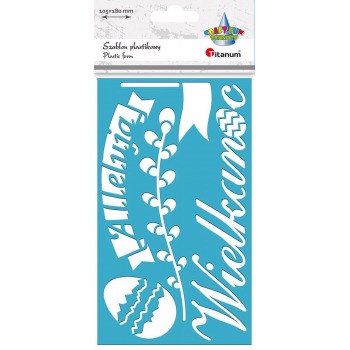 Easter plastic template...