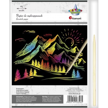 Scratch paper A5 10 pcs...