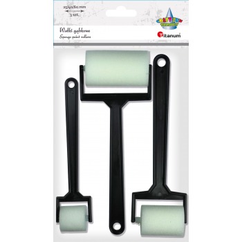 Schwammrollen Bürsten 3er...