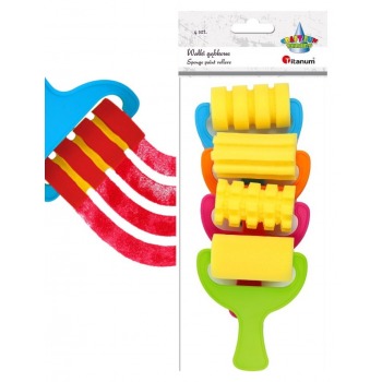 Schwammrollen mit Muster...