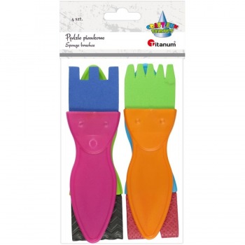 Foam brushes with pattern...