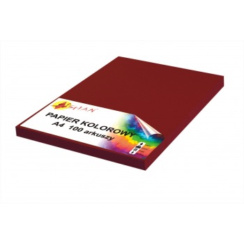 Color paper A4 120g red...