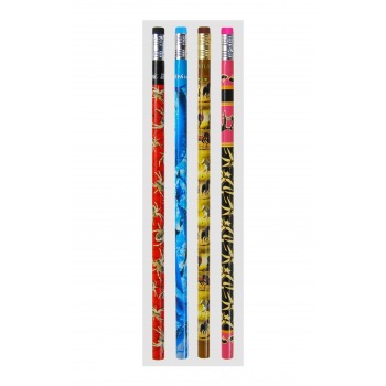 Printed eraser pencil HB 4...