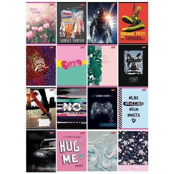 Notizbuch A5 60k glatt Unipap