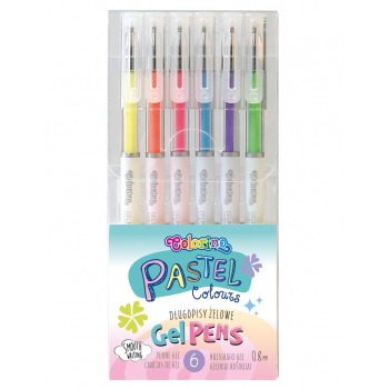 Długopis żelowy 6 kolorów...