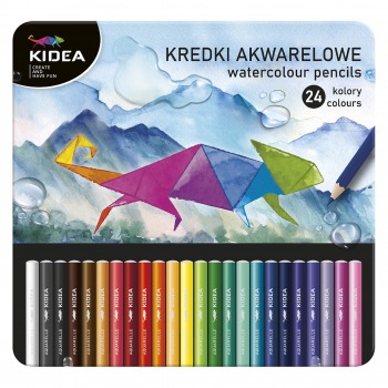 Kredki akwarelowe 24 kolory...