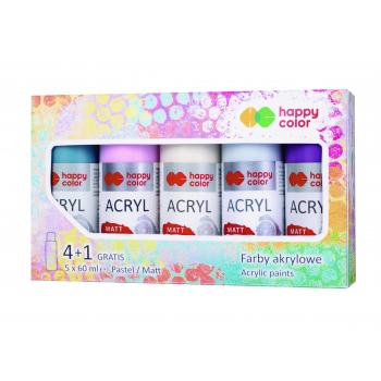 Acrylfarbenset 5 x 60 ml...