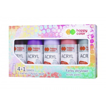 Set of acrylic paints 5 x...