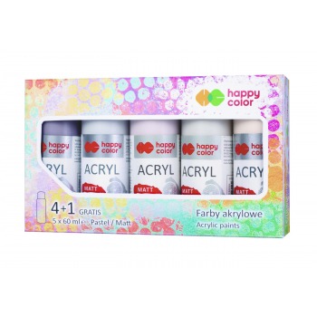 Satz Acrylfarben 5 x 60 ml...
