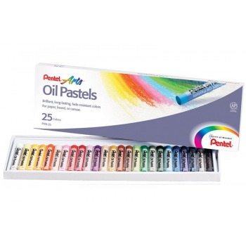 Oil pastels 25 Pentel colors