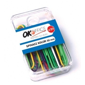 Colored paper clips 50 mm...