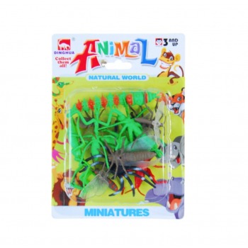 Insect figurine set 12pcs...