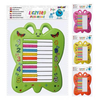 Plastic counter 10 rows...