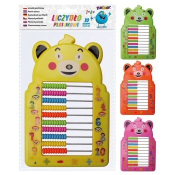 Plastic counter 10 rows...