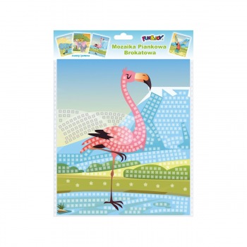 Glitter foam mosaic Animals...