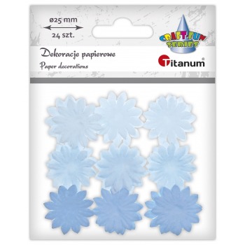 Paper flower decorations...